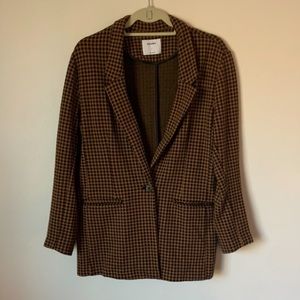 Houndstooth Blazer